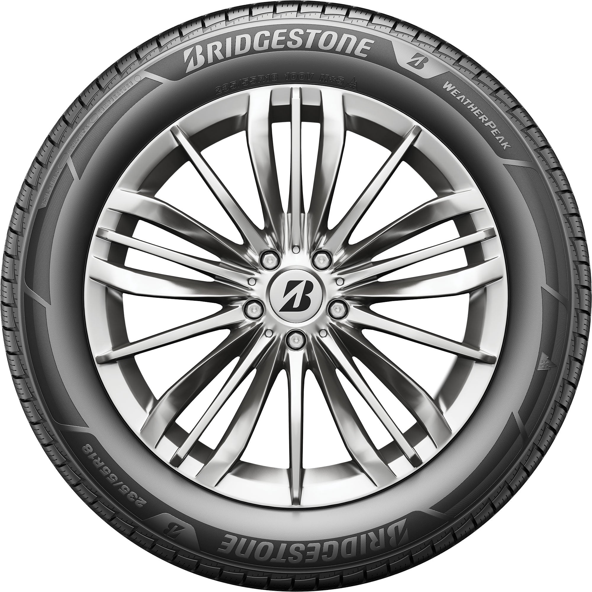 Bridgestone Weatherpeak All Weather 225/60R17 99H Passenger Tire